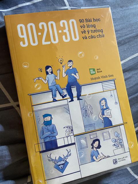 Sách - 90-20-30 (Phiên Bản Đen Trắng) 90 Bài Học Vỡ Lòng Về Ý Tưởng Và Câu Chữ | Shopee Việt Nam