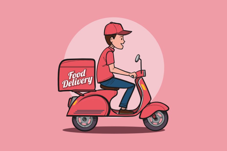 content marketing - content app giao đồ ăn