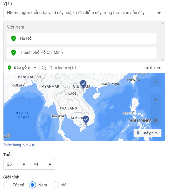 target thắt lưng nam: tối ưu quảng cáo 1