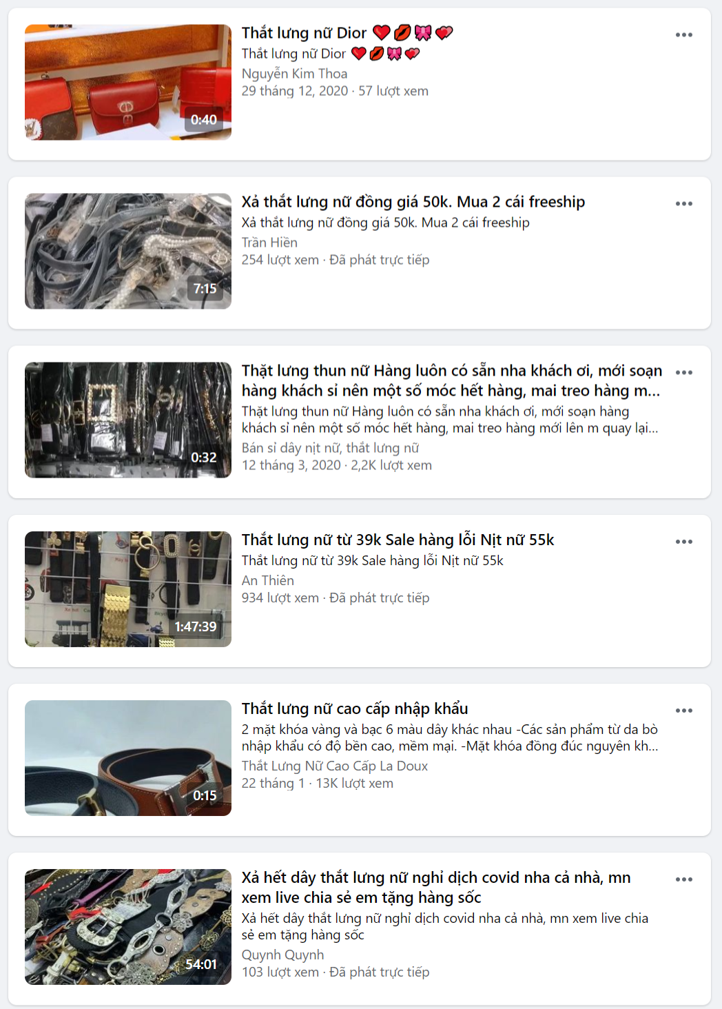 target thắt lưng nữ: content video