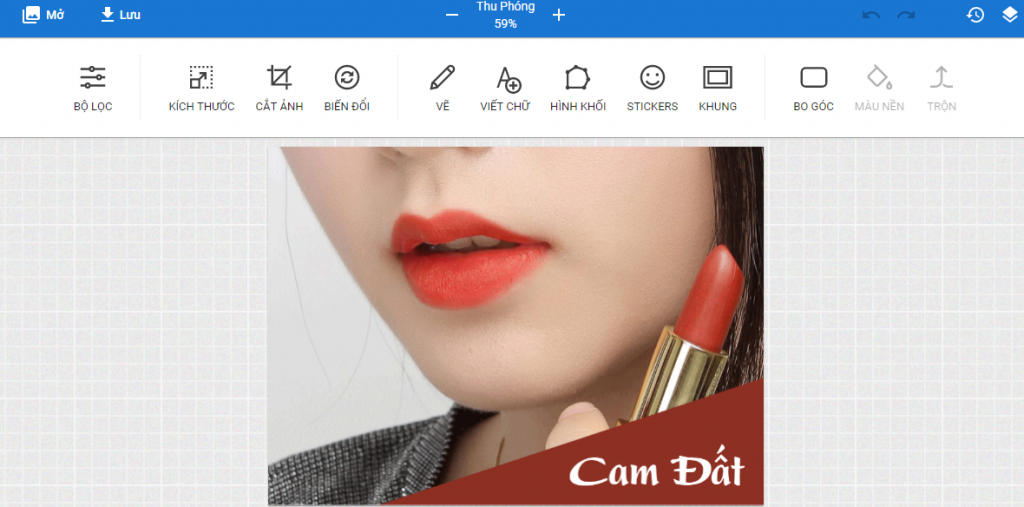Chỉnh sửa hình ảnh
