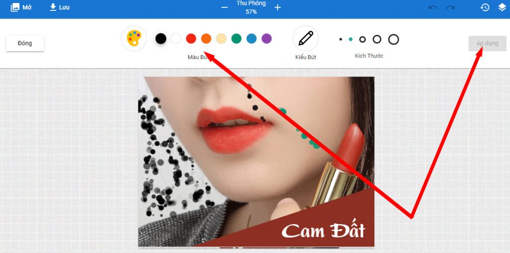 Vẽ trên ảnh