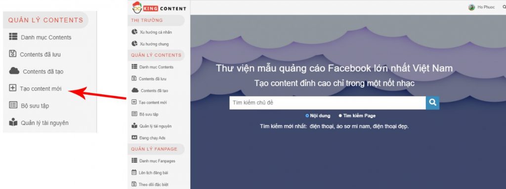 Tạo mới