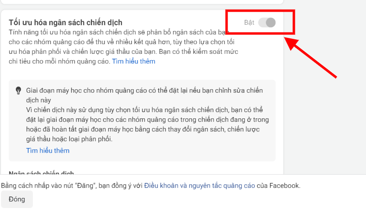 tối ưu quảng cáo facebook
