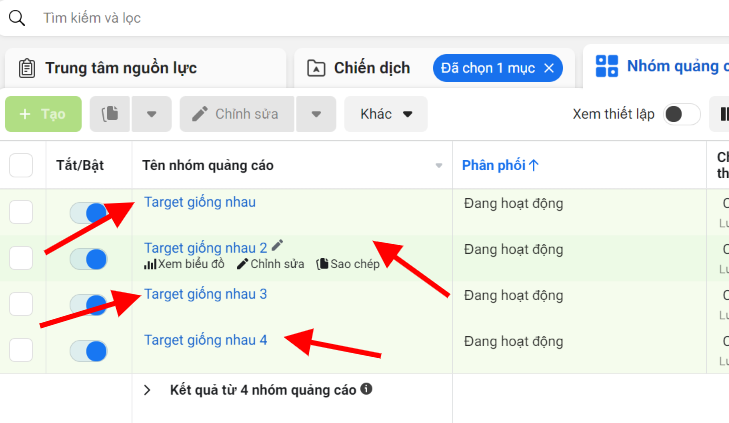 tối ưu quảng cáo facebook