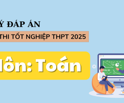Đề thi và đáp án môn Toán thi tốt nghiệp THPT 2025 (tham khảo)
