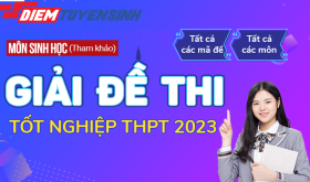 Đề thi và gợi ý đáp án môn Sinh học kỳ thi tốt nghiệp THPT 2023 (Full mã đề)